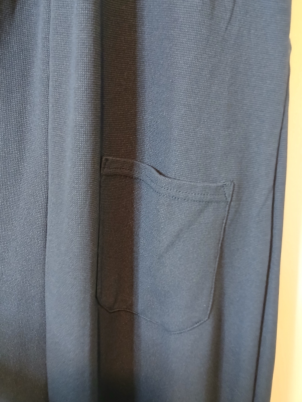 NWT Wide-Leg Navy Sleeveless Jumpsuit with Pockets Overalls Size Small - Picture 6 of 7